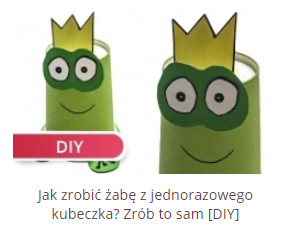 DIY żaba